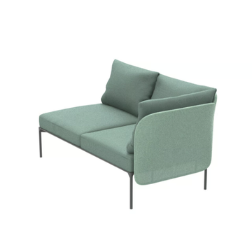 BLOOM 1209 DX/SX - Modular 2 seater fabric sofa by Et al. - view 3